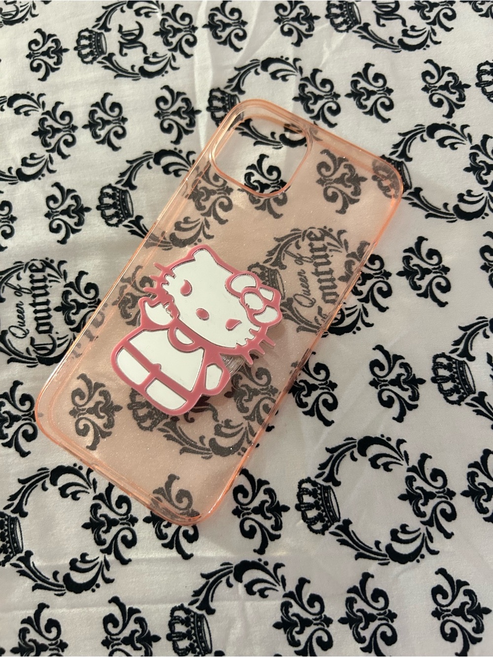 Hello Kitty Pink Clear Phone Case for Cell Phones